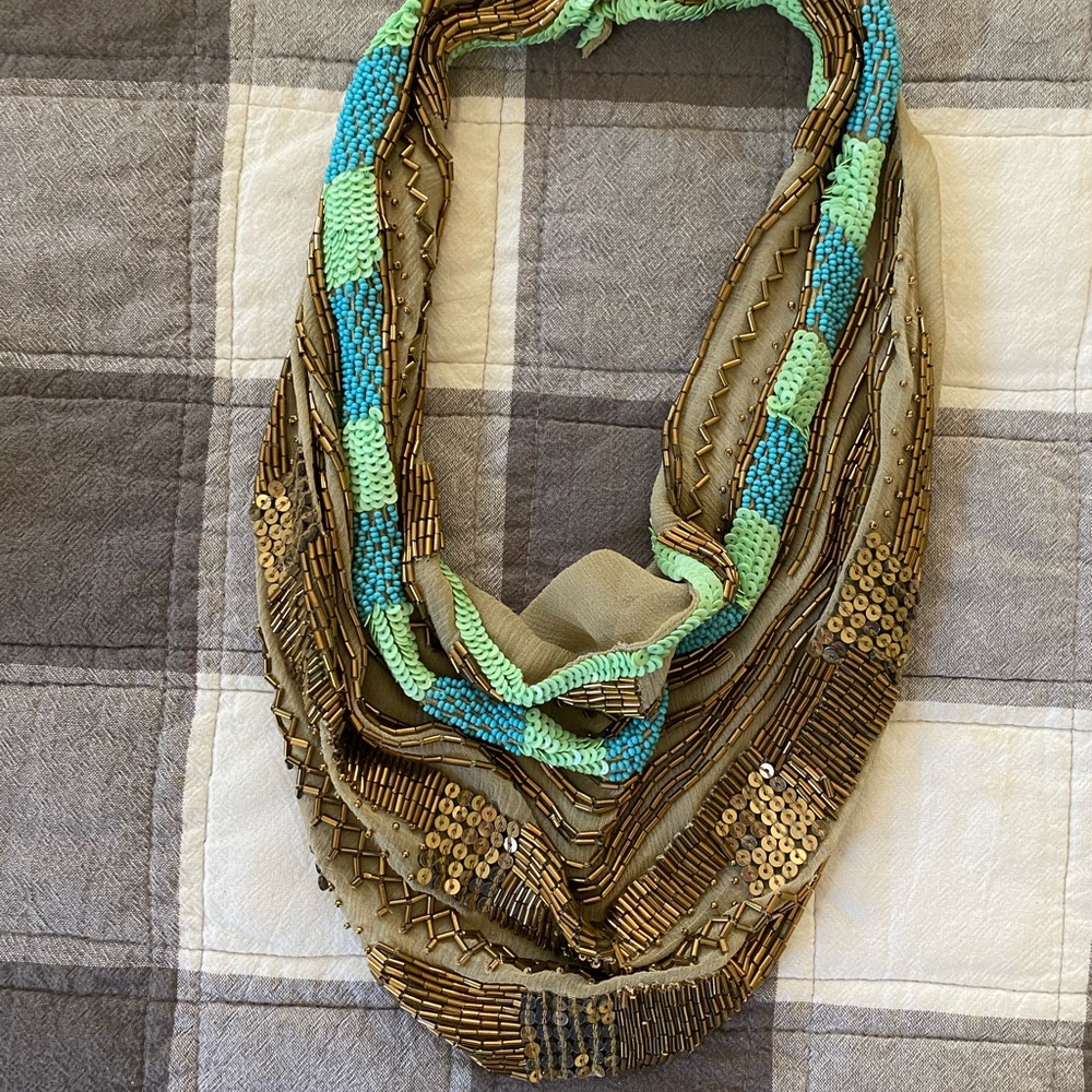 Mignonne Gavigan hand beaded necklace